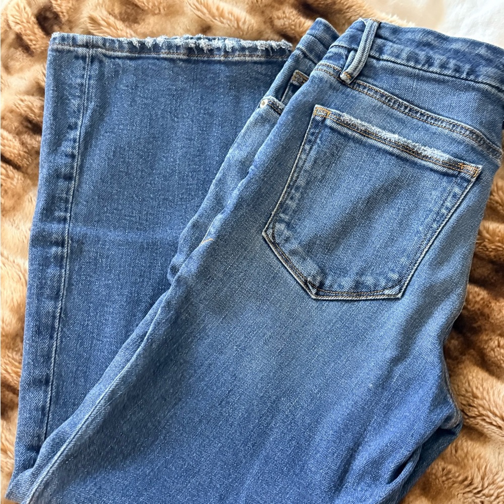 Good American Always Fits Good Legs Straight Jeans - Picture 2 of 5